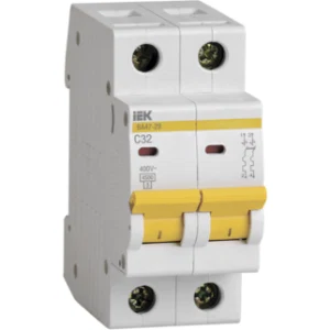 IEK Автоматический выключатель ВА47-29 2Р 32А 4,5кА С - MVA20-2-032-C IEK Автоматический выключатель ВА47-29 2Р 32А 4,5кА С - MVA20-2-032-C