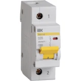 IEK Автоматический выключатель ВА47-100 1Р 20А 10кА D