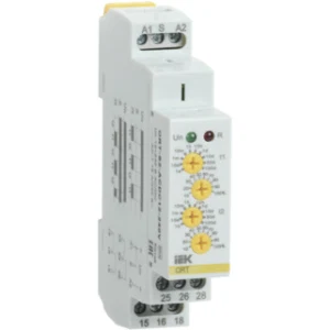 IEK Реле циклическое ORT 2 контакта 12-240В AC/DC - ORT-S2-ACDC12-240V IEK Реле циклическое ORT 2 контакта 12-240В AC/DC - ORT-S2-ACDC12-240V