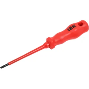 IEK Отвертка шлицевая PROFI 4,0х100мм 1000В - TSC-3SL-4100 IEK Отвертка шлицевая PROFI 4,0х100мм 1000В - TSC-3SL-4100